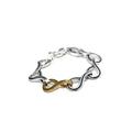 Loop Armbånd Sølv/Forgylt - Norway Designs