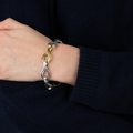 Loop Armbånd Sølv/Forgylt - Norway Designs