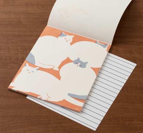 MD-Katt Brevpapir 24stk-Norway Designs