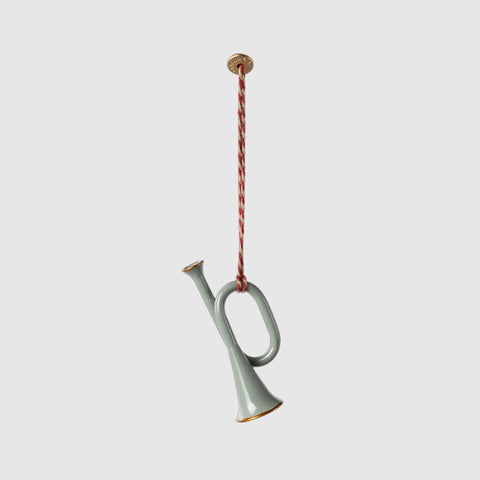 Maileg_Julepynt_Trompet_Mint_Norway_Designs