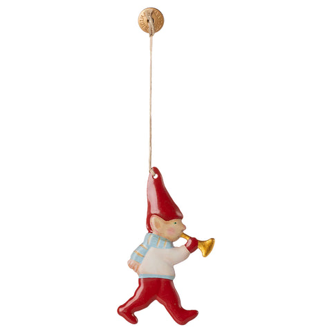 Maileg - Juletrepynt Pixy m Trompet - Norway Designs