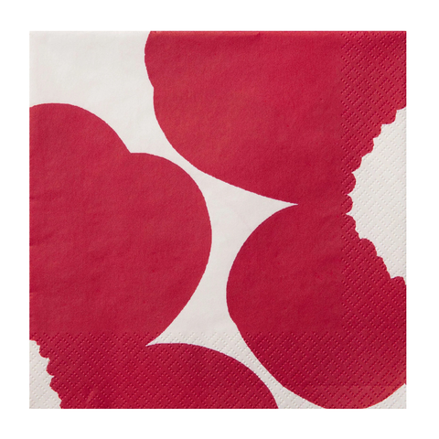 Marimekko Iso Unikko Papirservietter 33x33cm