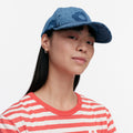 Marimekko - Säkeistö Unikko Cap Blå - Norway Designs
