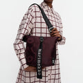 Marimekko-Carry All Unikko Veske Burgunder-Norway Designs