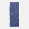 Marimekko-Fiore Piirto Unikko Skjerf Blå-Norway Designs
