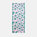 Marimekko-Fiore Unikko Skjerf Green/Pink-Norway Designs