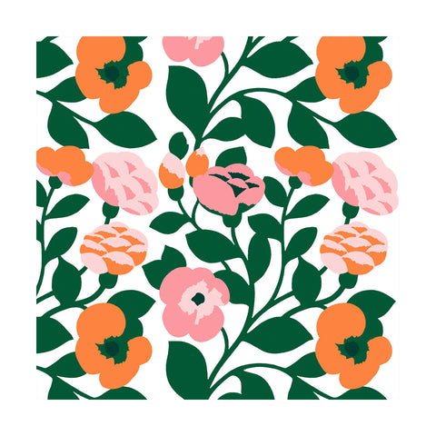 Marimekko-Green Dark  Papirservietter 25x25cm-Norway Designs