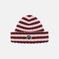 Marimekko Improvisaatio Tasaraita Lue i 100% ull med striper i rosa og burgunder