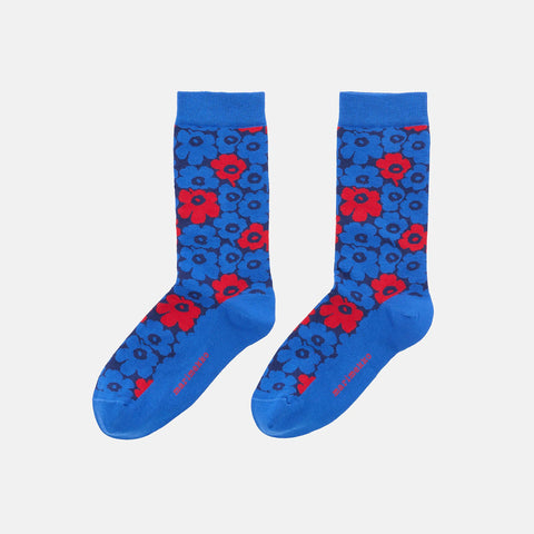 Marimekko-Linjaus Pikkuinen Unikko Sokker-Norway Designs