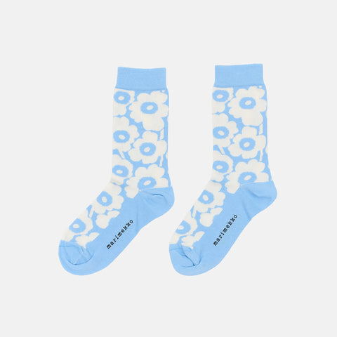 Marimekko - Linjaus Unikko Sokker - Norway Designs