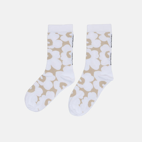 Marimekko - Linjaus Unikko Sokker - Norway Designs