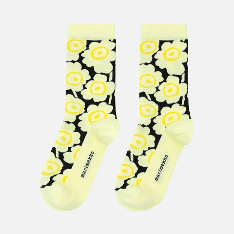 Marimekko - Linjaus Unikko Sokker - Norway Designs