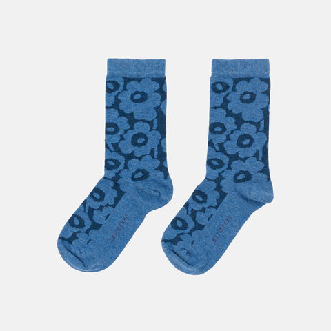 Marimekko - Linjaus Unikko Sokker - Norway Designs