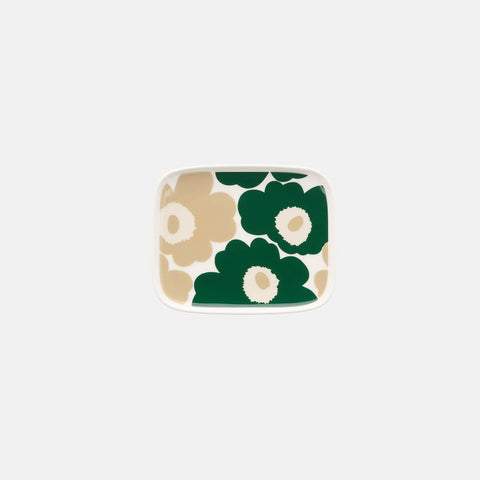 Marimekko - Oiva Unikko Tallerken 12x15cm - Norway Designs