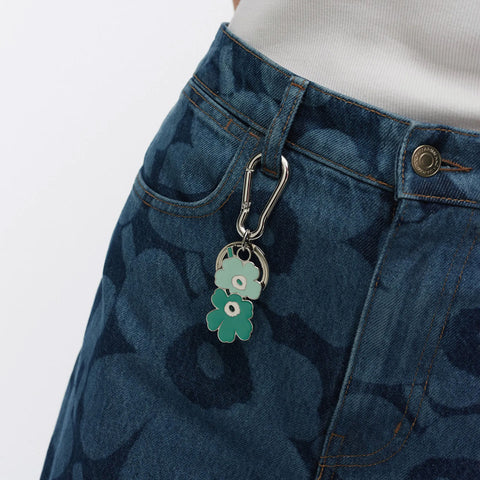 Marimekko - Puhallus Unikko I Nøkkelring - Norway Designs