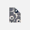 Marimekko Unikko håndhåndkle 50 x 70 cm hvit og blå