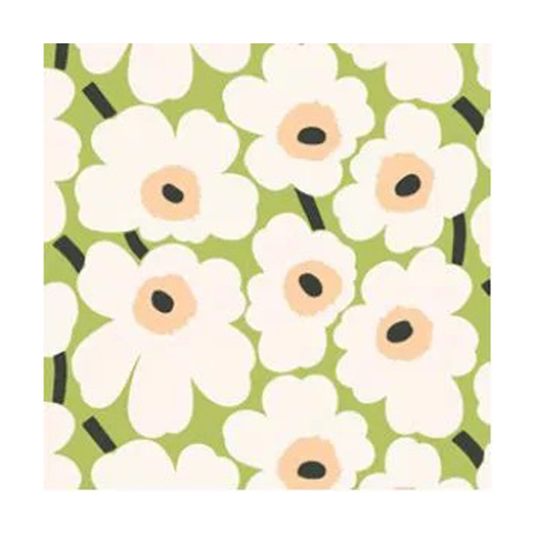 Marimekko-Mini Unikko Papirservietter Lys Grønn-Norway Designs
