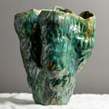 Marthine Spinnangr - Ukiyo Vase Steingods Grønn - Norway Designs