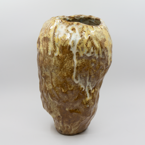 Knopp Vase 10 Gultoner fra Marthine Spinnangr