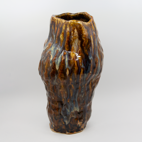 Knopp Vase 9 Rust fra Marthine Spinnangr