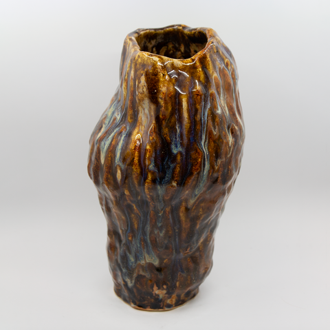 Knopp Vase 9 Rust fra Marthine Spinnangr
