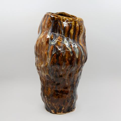 Knopp Vase 9 Rust fra Marthine Spinnangr