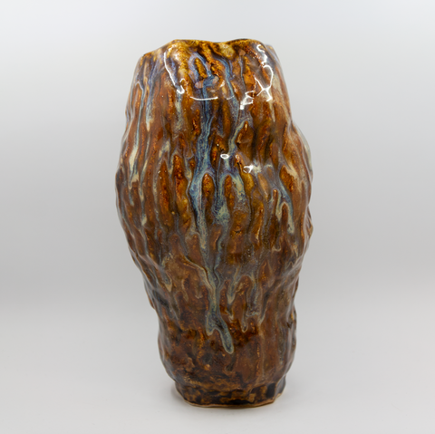 Knopp Vase 9 Rust fra Marthine Spinnangr