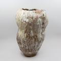 Knopp Vase Stor 12 Hvit/Rosa fra Marthine Spinnangr