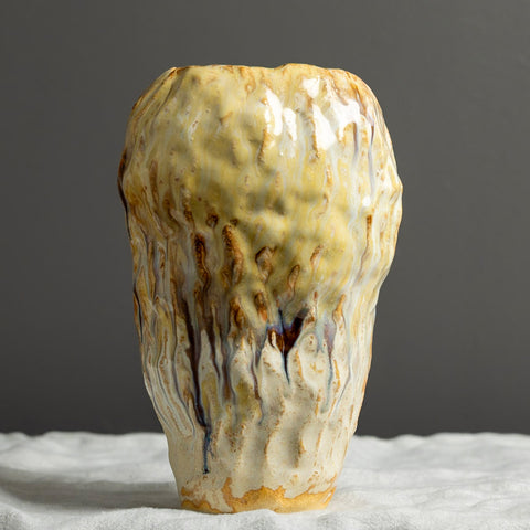 Marthine Spinnangr - Knopp Vase Stor Gul - Norway Designs