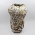 Knopp Vase Stor Natur/Blå fra Marthine Spinnangr