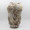 Knopp Vase Stor Natur/Blå fra Marthine Spinnangr