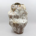 Knopp Vase Stor Naturhvit fra Marthine Spinnangr