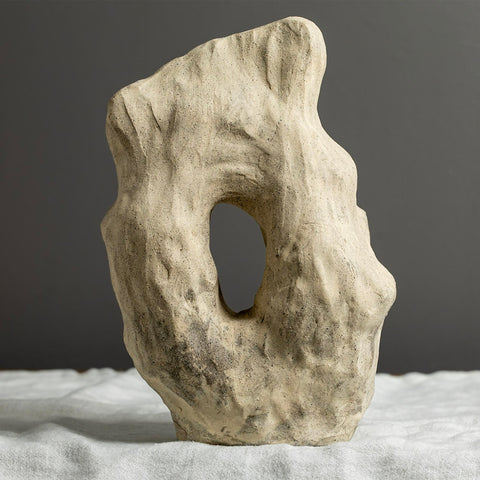 Marthine Spinnangr - Skulptur Steingods Natur - Norway Designs