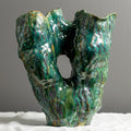 Marthine Spinnangr - Ukiyo Vase Steingods Grønn - Norway Designs