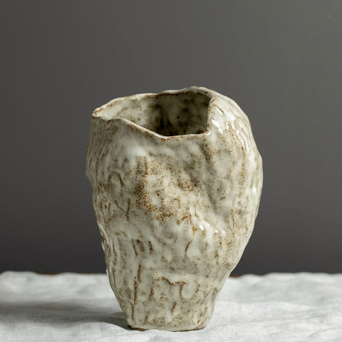 Marthine Spinnangr - Vase Frø Medium Natur - Norway Designs