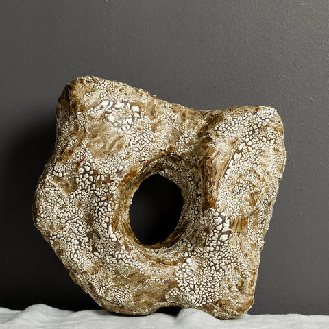 Marthine Spinnangr - Veggskulptur Naturhvit - Norway Designs