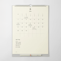 MD Veggkalender m/Blyant 2027 fra Midori