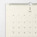 MD Veggkalender m/Blyant 2027 fra Midori