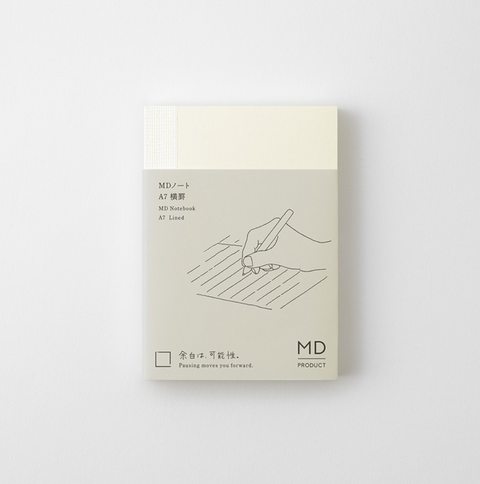 Midori-Notatbook A7 Linjert-Norway Designs