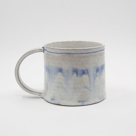 Mingshu Li Coffee Cup Stoneware Glazed White/Blue