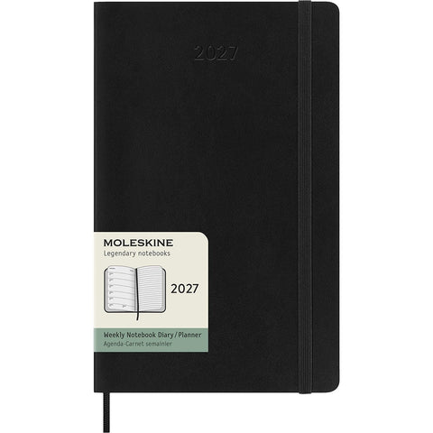 Kalender 2027 Soft L Uke Notat fra Moleskine