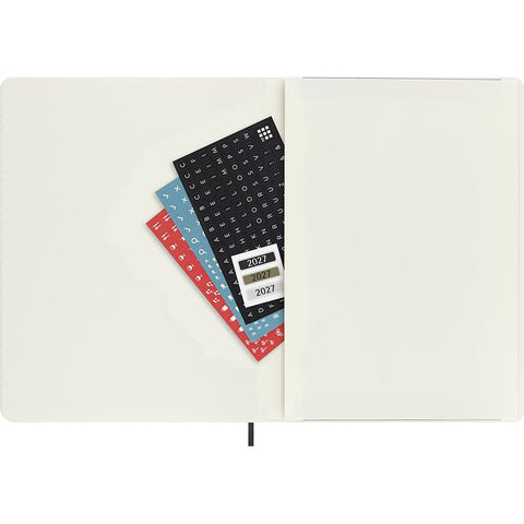 Kalender 2027 Soft XL Uke/Notat fra Moleskine