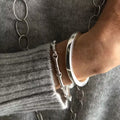 Mom of Sweden-Bone Armbånd Sølv-Norway Designs