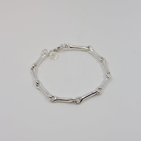 Mom of Sweden-Bone Armbånd Sølv-Norway Designs