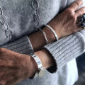 Mom of Sweden-Bone Armbånd Sølv-Norway Designs
