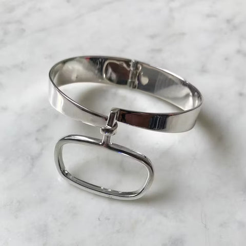Mom of Sweden-Loop armbånd Sølv-Norway Designs