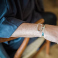 Mom of Sweden-Loop armbånd Sølv-Norway Designs