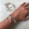Mom of Sweden-Loop armbånd Sølv-Norway Designs