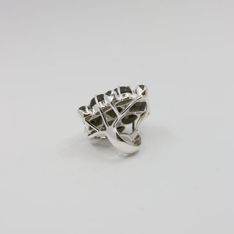 Mom of Sweden-US Ring Labradoritt Sølv-Norway Designs