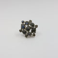 Mom of Sweden-US Ring Labradoritt Sølv-Norway Designs